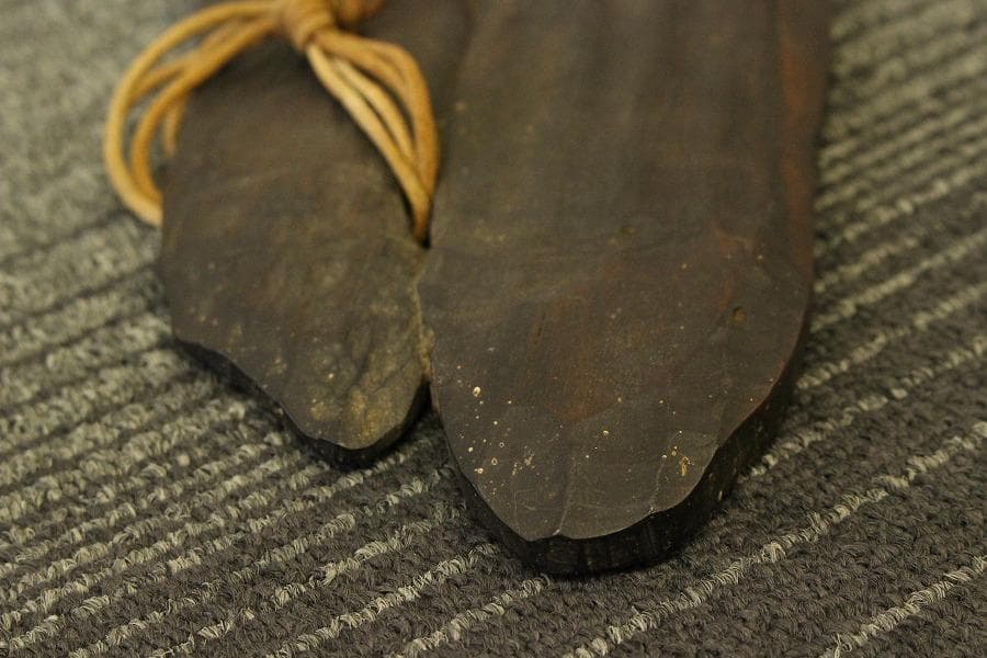 唐木 紫檀 刻 瀧 柱掛 書家旧蔵品(LC337) - メルカリ