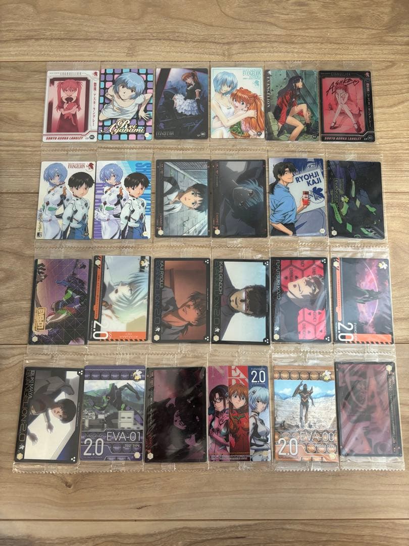 エヴァンゲリオン ウエハース カード まとめ売り 未開封のみ 151種170枚