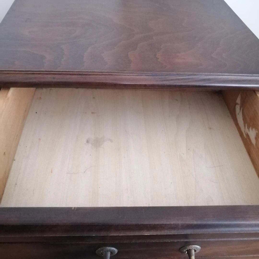 森のサーカス キャビネット アンティーク サイドテーブル 花台 電話台