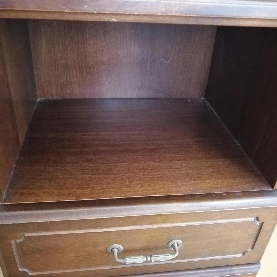 森のサーカス キャビネット アンティーク サイドテーブル 花台 電話台