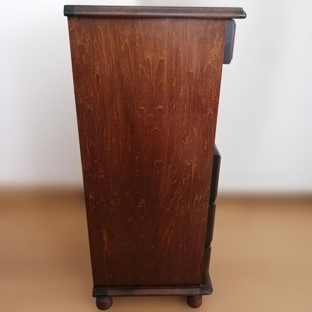 森のサーカス キャビネット アンティーク サイドテーブル 花台 電話台