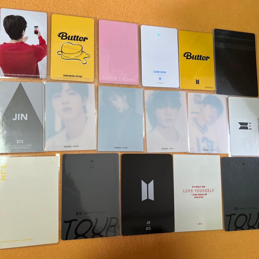 BTS ジン JIN トレカ ミニフォト ポストカード まとめ売り