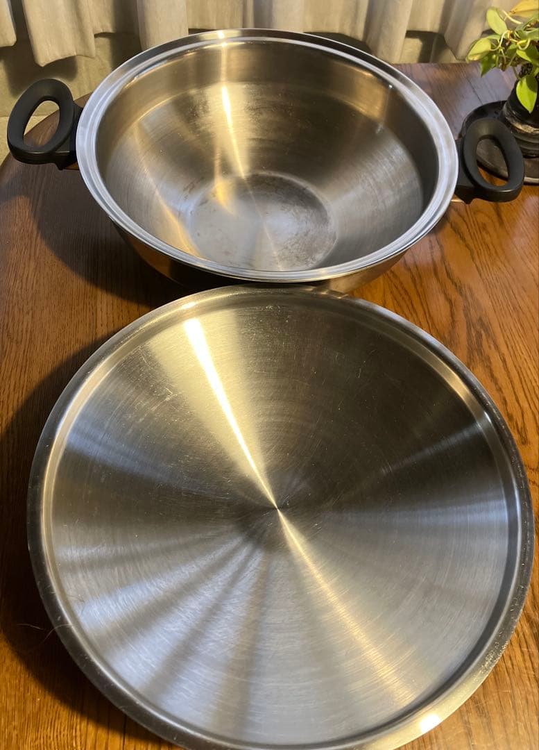 Amway Queen アムウェイ クイーン ステンレス 中華鍋 フライパン