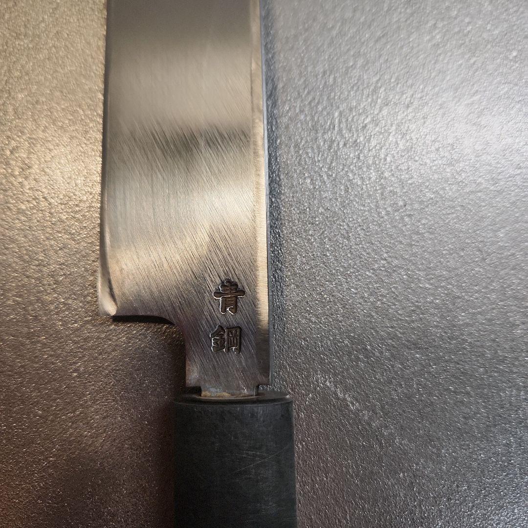 築地　有次　別打　柳刃包丁　青鋼　尺　名入