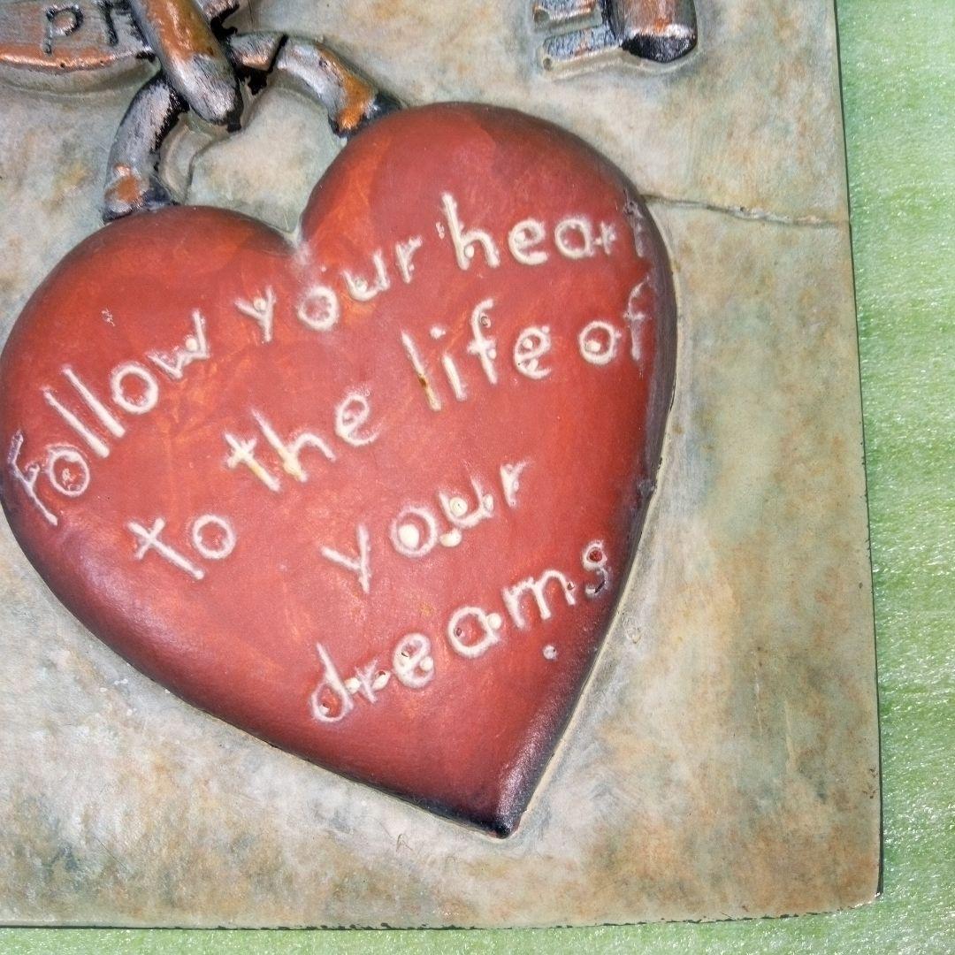 壁飾り　LOVE　ハート　heart　吊り下げ　壁掛け　サインボード　プレート