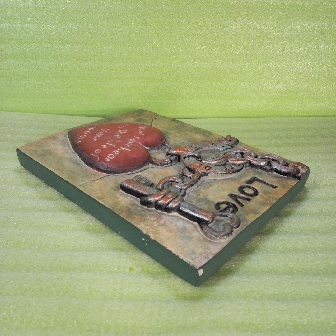 壁飾り　LOVE　ハート　heart　吊り下げ　壁掛け　サインボード　プレート