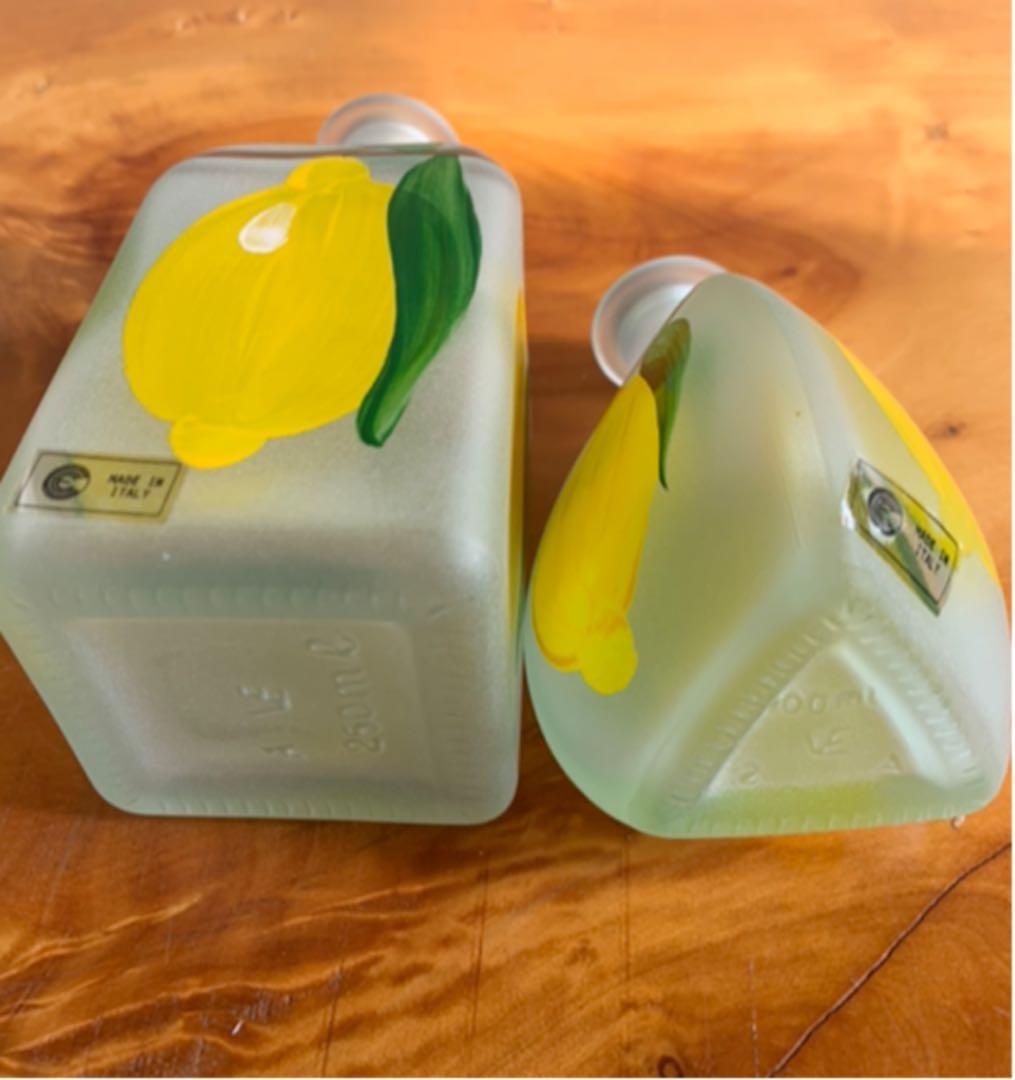 イタリア　コルク瓶　レモン