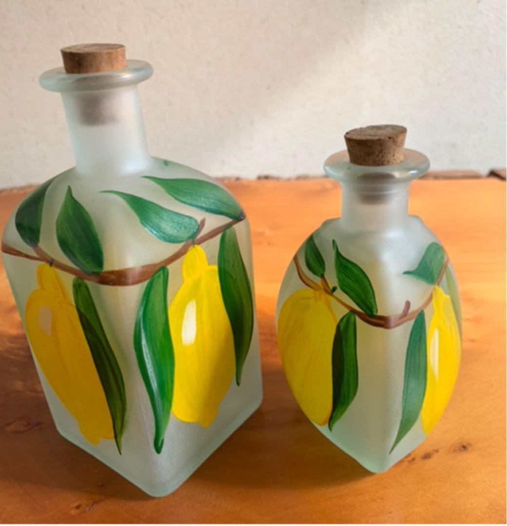 イタリア　コルク瓶　レモン