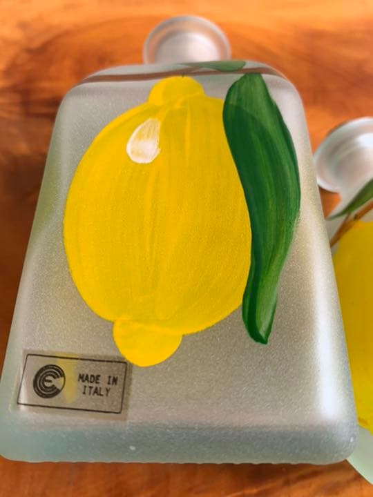 イタリア　コルク瓶　レモン