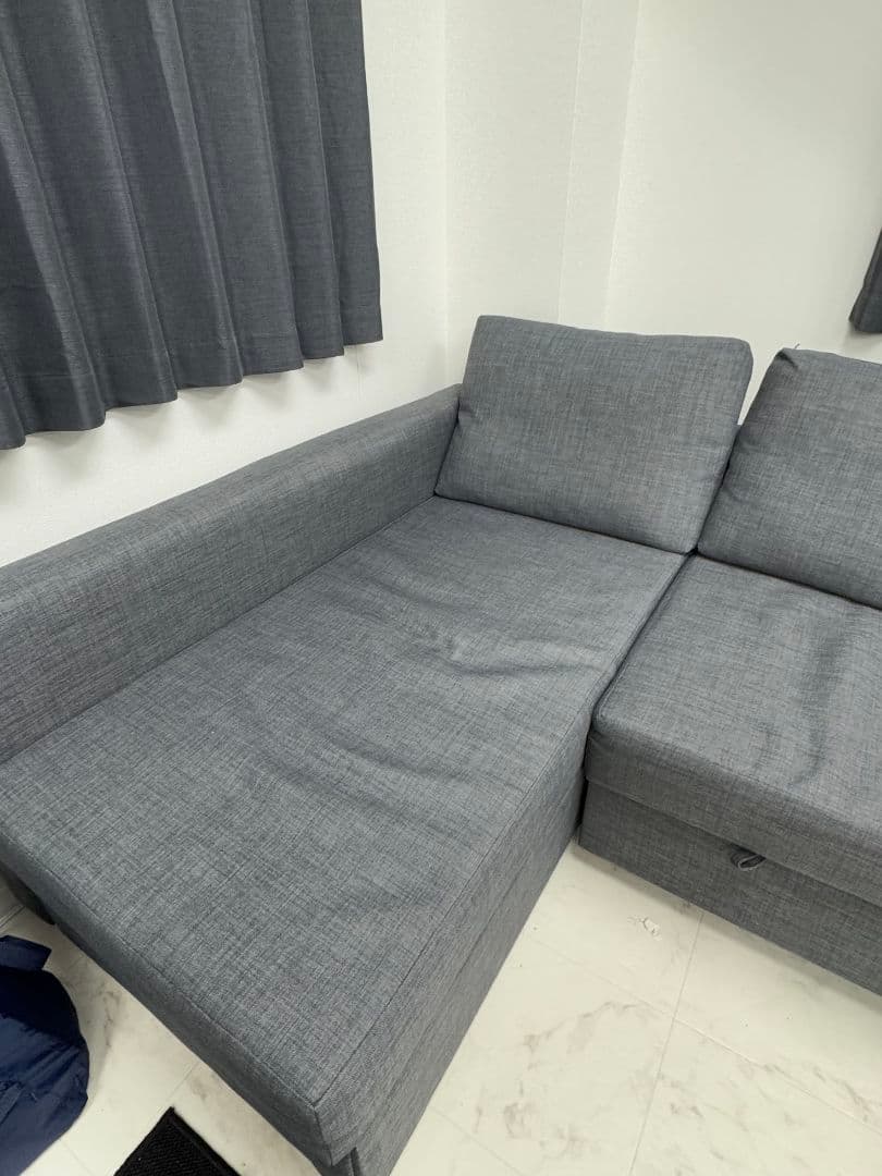 IKEA　L字ダブルソファベッド