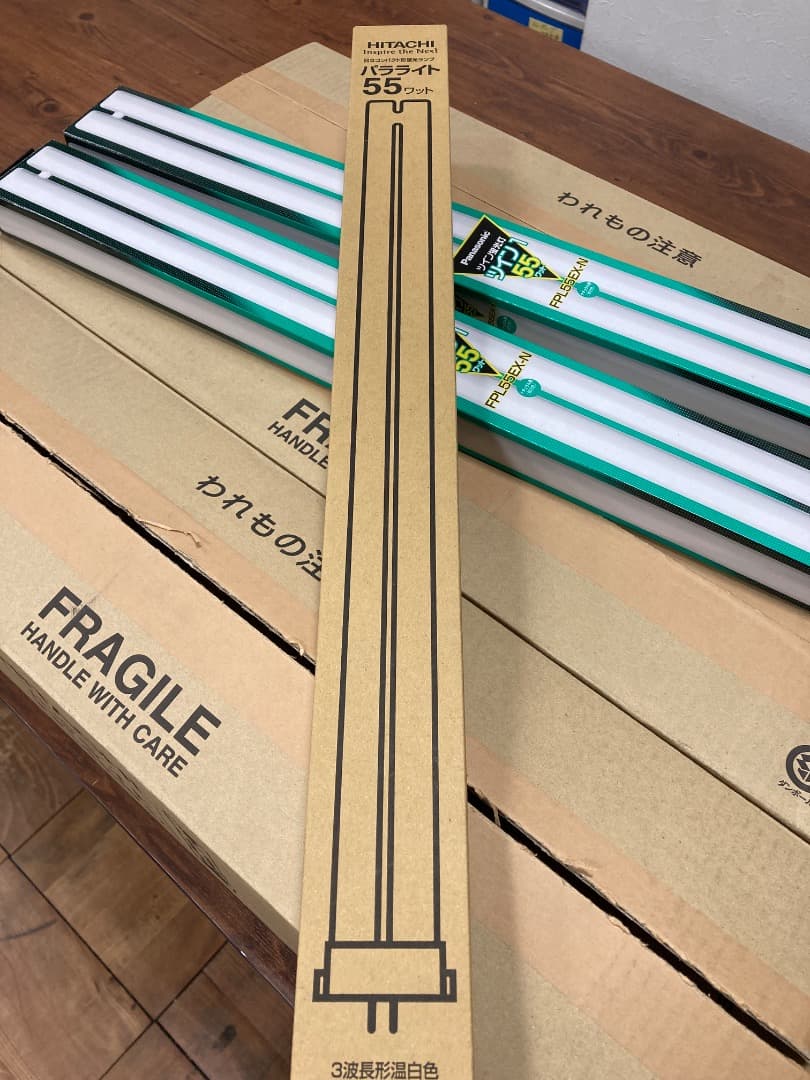新品・未使用 日立コンパクト形蛍光灯FPL55EX-WW【29本＋おまけ2本】