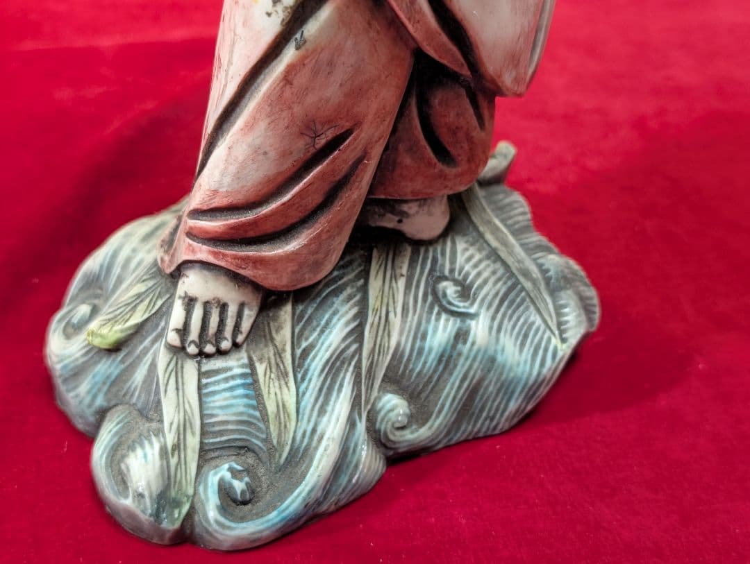 古美術　彫刻　工芸品　仏像 立像　達磨大師　置物