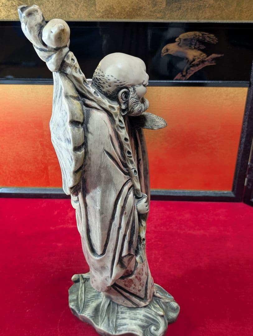古美術　彫刻　工芸品　仏像 立像　達磨大師　置物