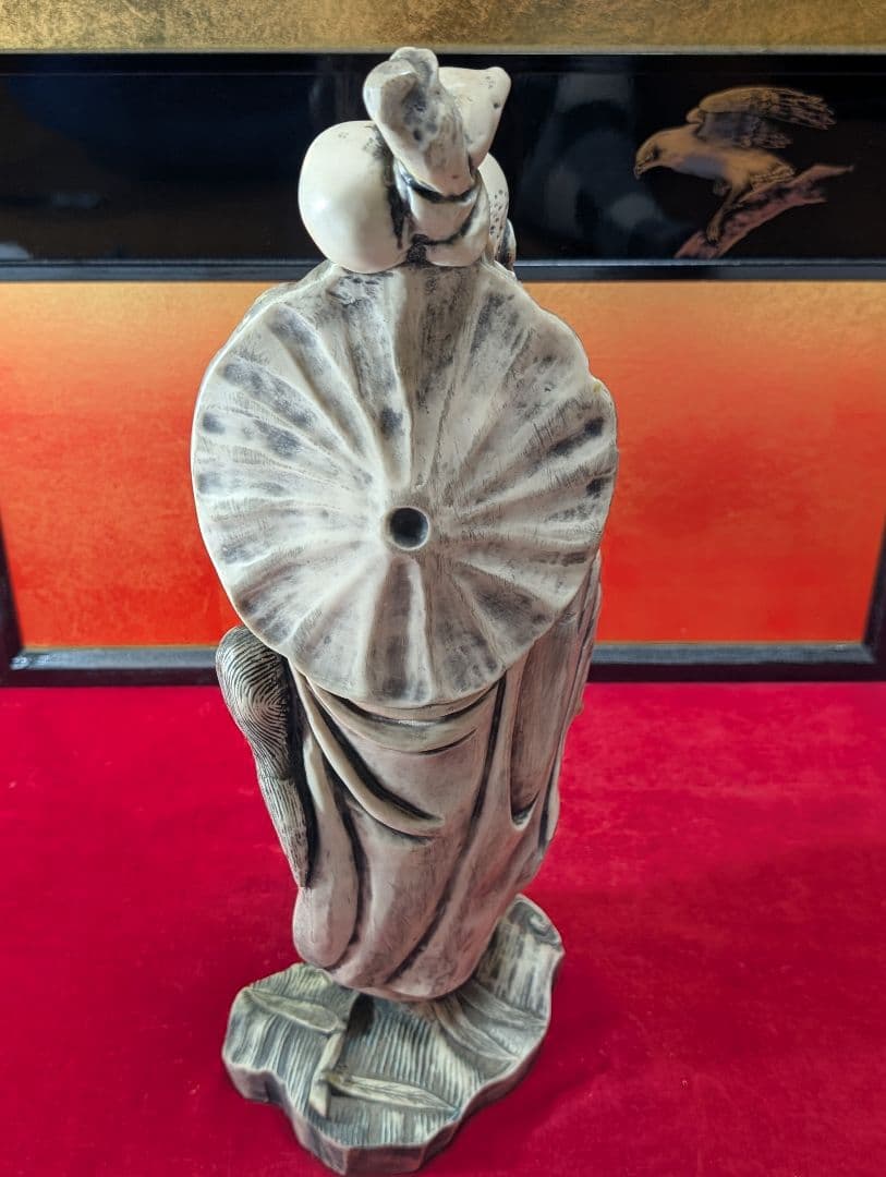 古美術　彫刻　工芸品　仏像 立像　達磨大師　置物