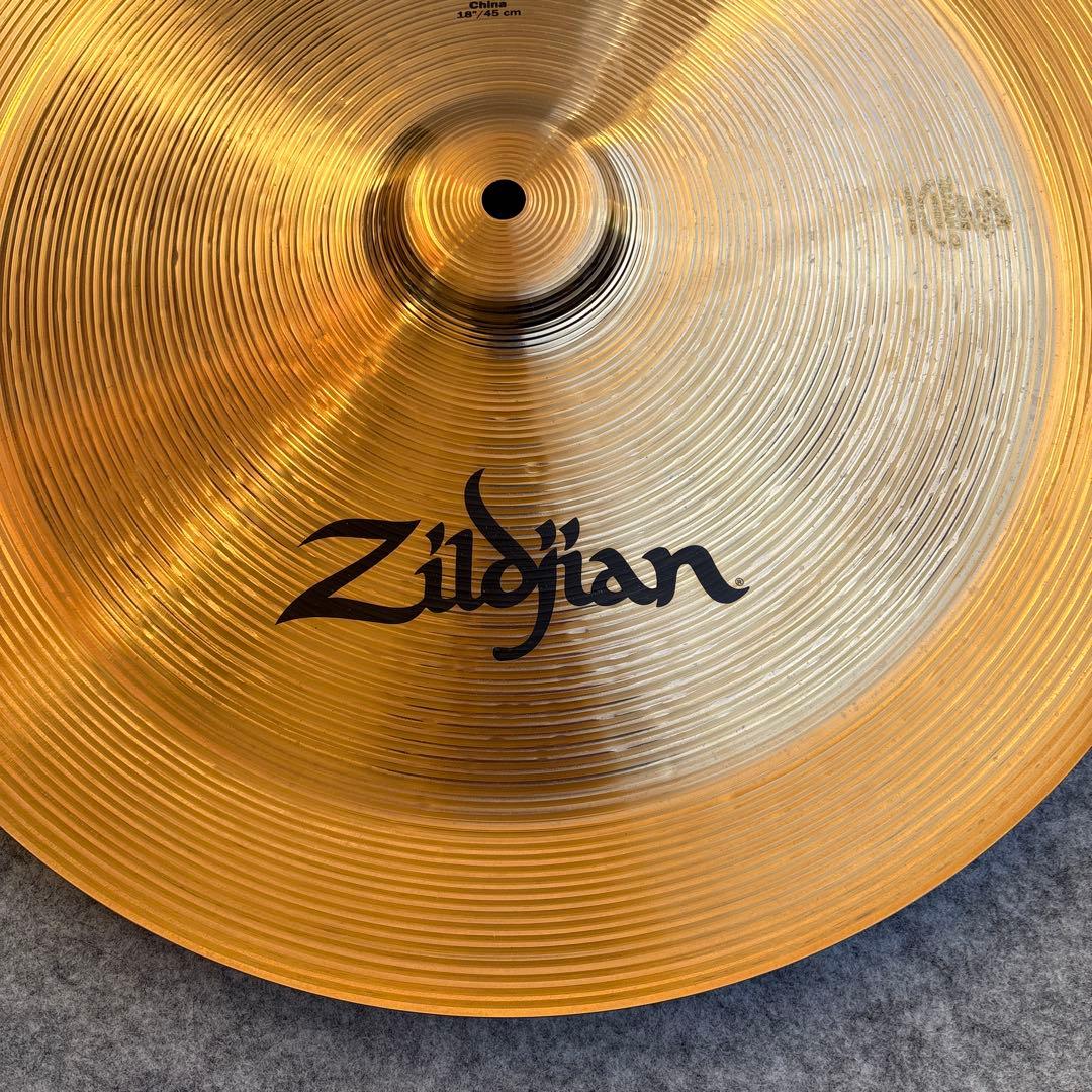 【送料込】Zildjian ZHT 18\" チャイナシンバル【美品】
