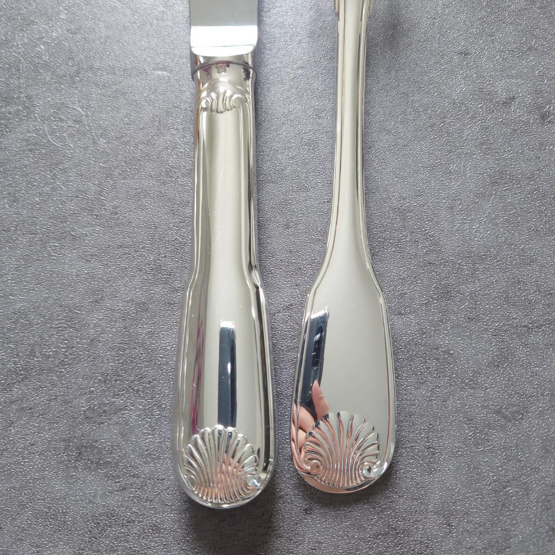 希少 美品 クリストフル ヴァンドーム テーブルナイフ テーブルフォーク 2点