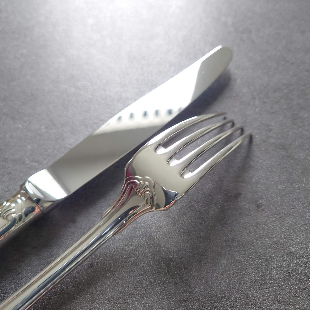 希少 美品 クリストフル ヴァンドーム テーブルナイフ テーブルフォーク 2点