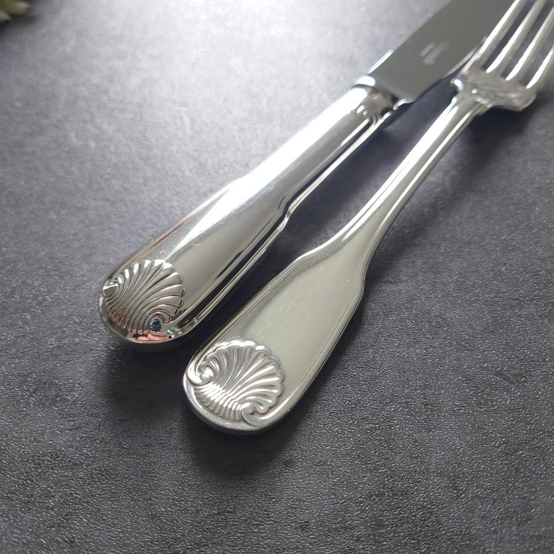 希少 美品 クリストフル ヴァンドーム テーブルナイフ テーブルフォーク 2点