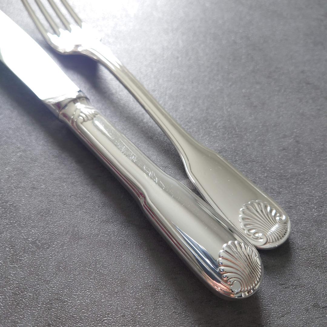 希少 美品 クリストフル ヴァンドーム テーブルナイフ テーブルフォーク 2点