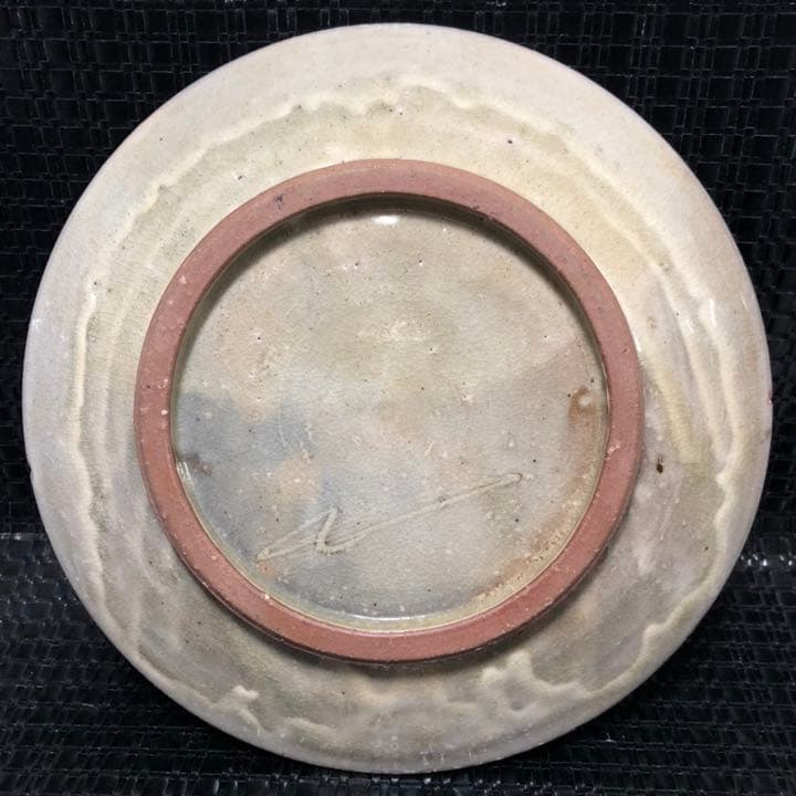 究極の古美術◼️蔵から美しい波の様な釉薬が流れて