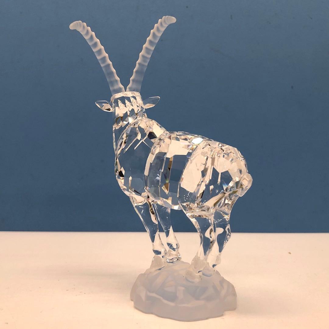 【値下げ×】スワロフスキー　山ヤギ　オブジェ【廃盤】
