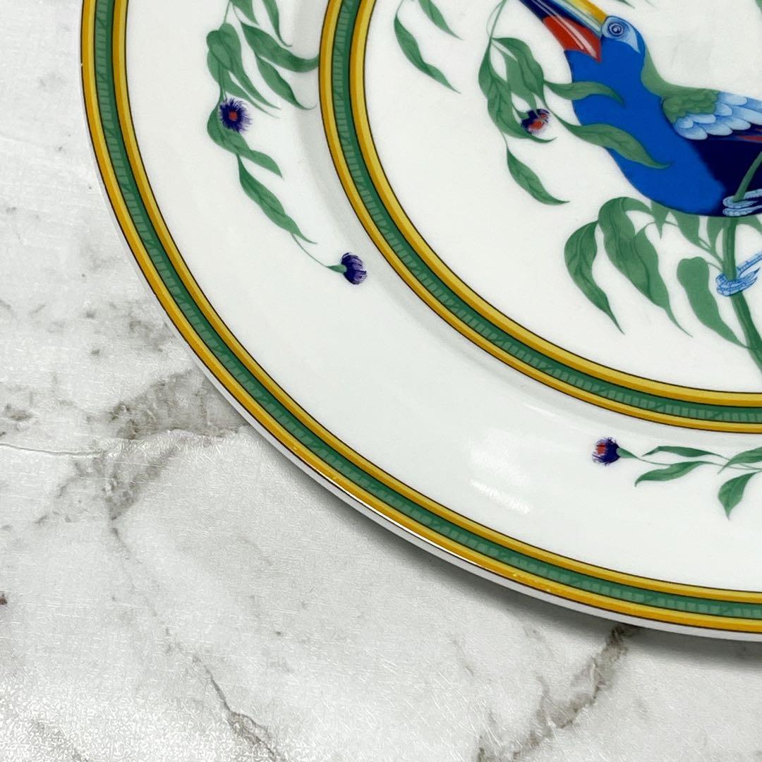 極美品　エルメス　トゥカン　オオハシコウ　ディナープレート　25.5cm