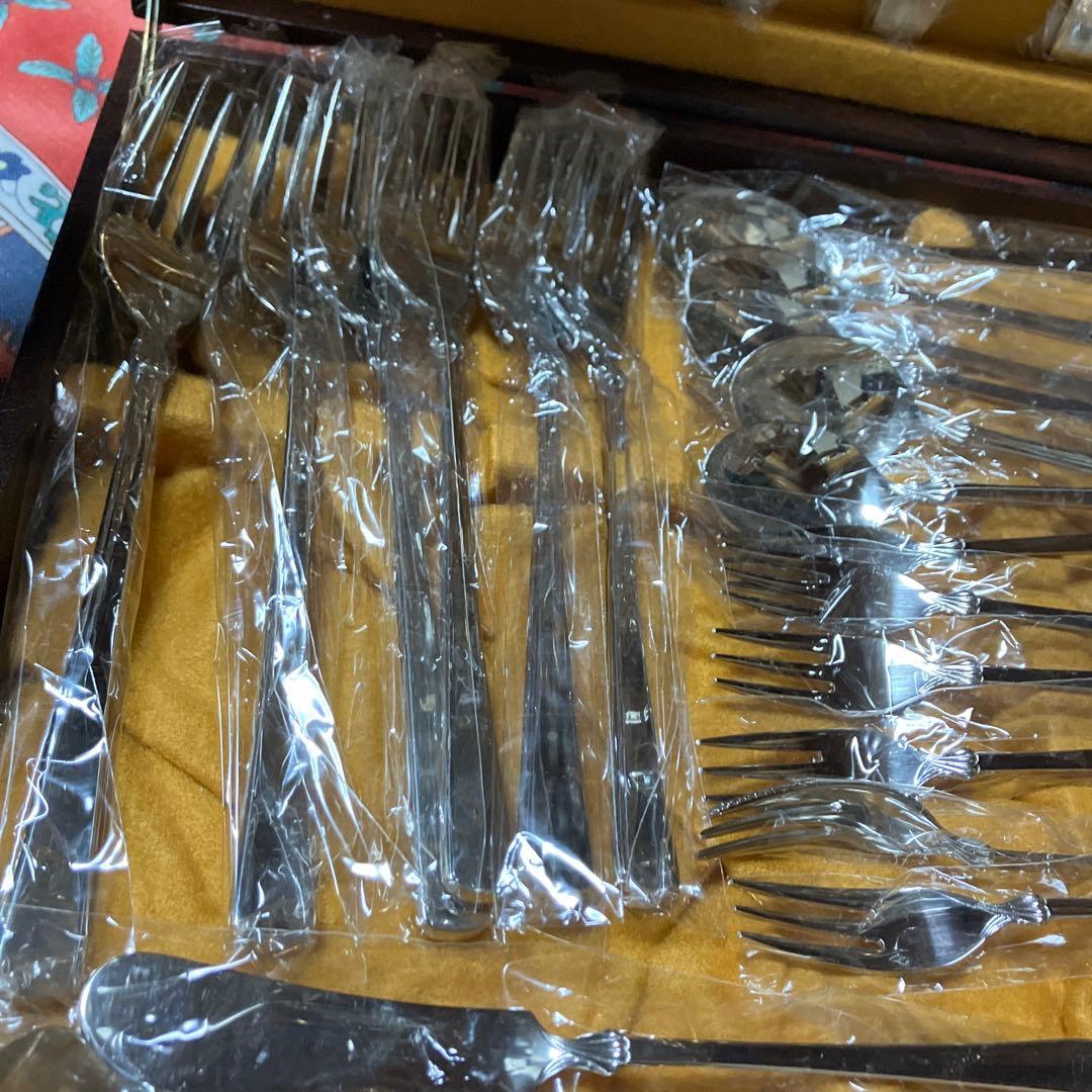 新品　カトラリー　ステンレスカトラリー ディナーセット(35ピース)