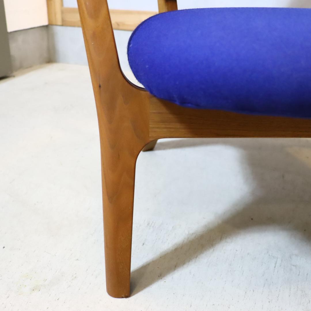 マルニコレクション Roundish ウォールナット材 シングルシートソファ