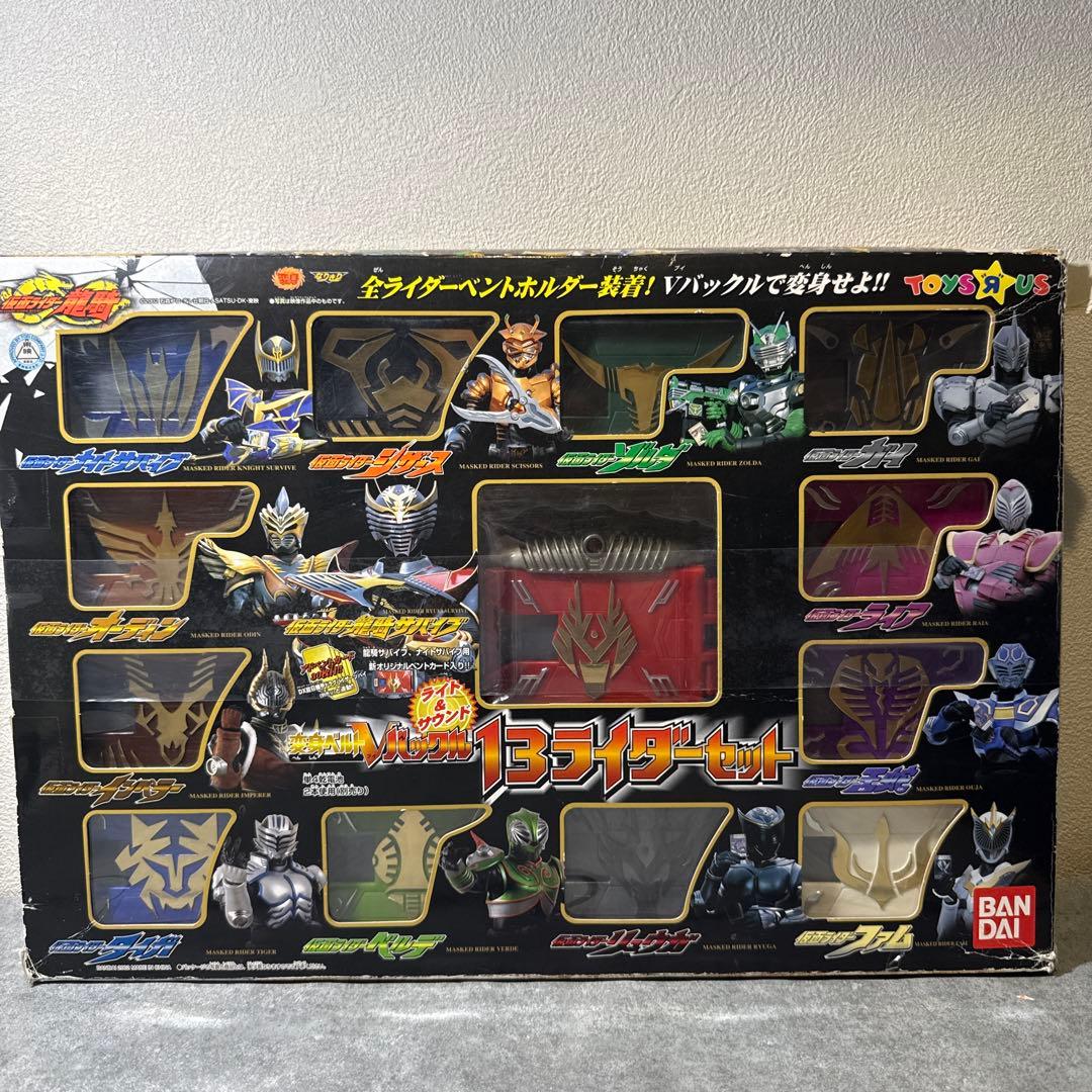仮面ライダー龍騎 DX Vバックル13ライダーセット - メルカリ