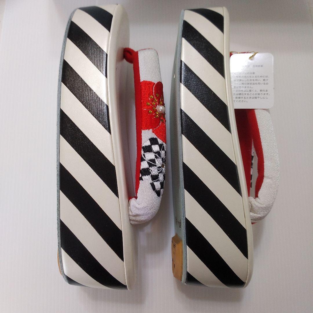 新品未使用 振袖用 厚底草履 サイズ F 23、5cm～24、5cm AZ2