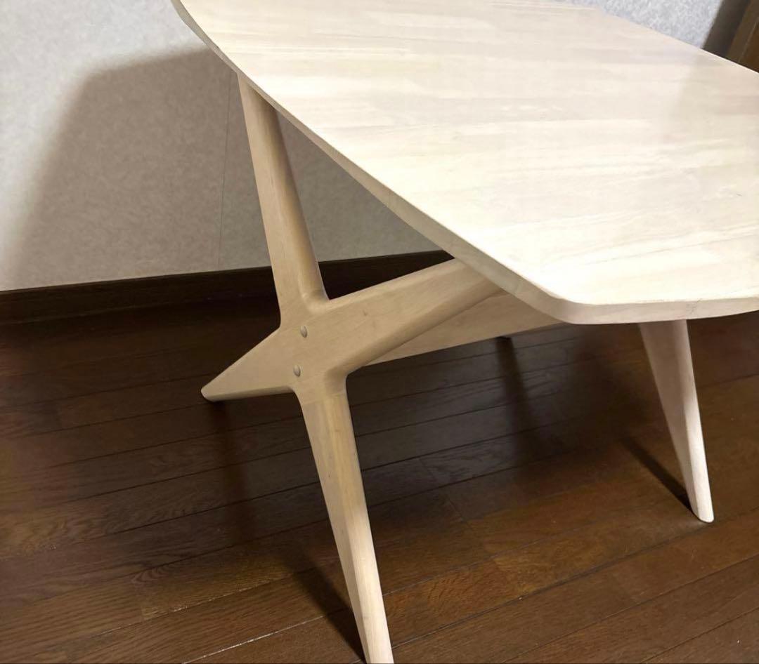 【ニトリ】リビングダイニングテーブル リラックスワイド テーブル