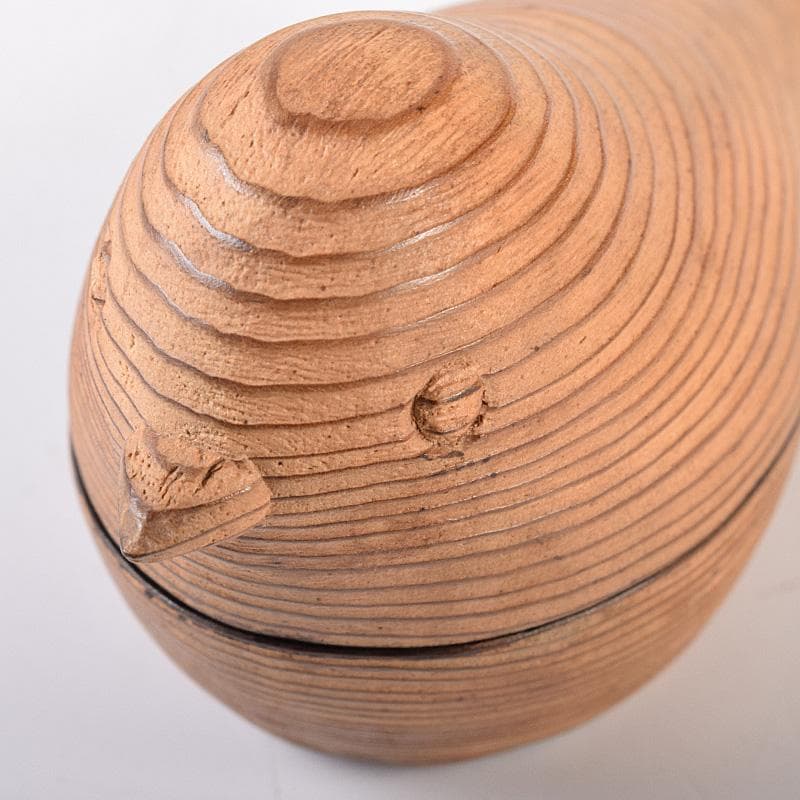 茶道具　塗師　辻石斎造　鳩香合　無盡宗左（即中斎）極め箱　M　R8062