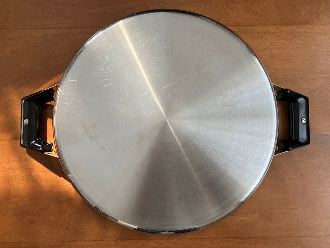 タッパーウェア レインボークッカー 両手浅鍋26cm