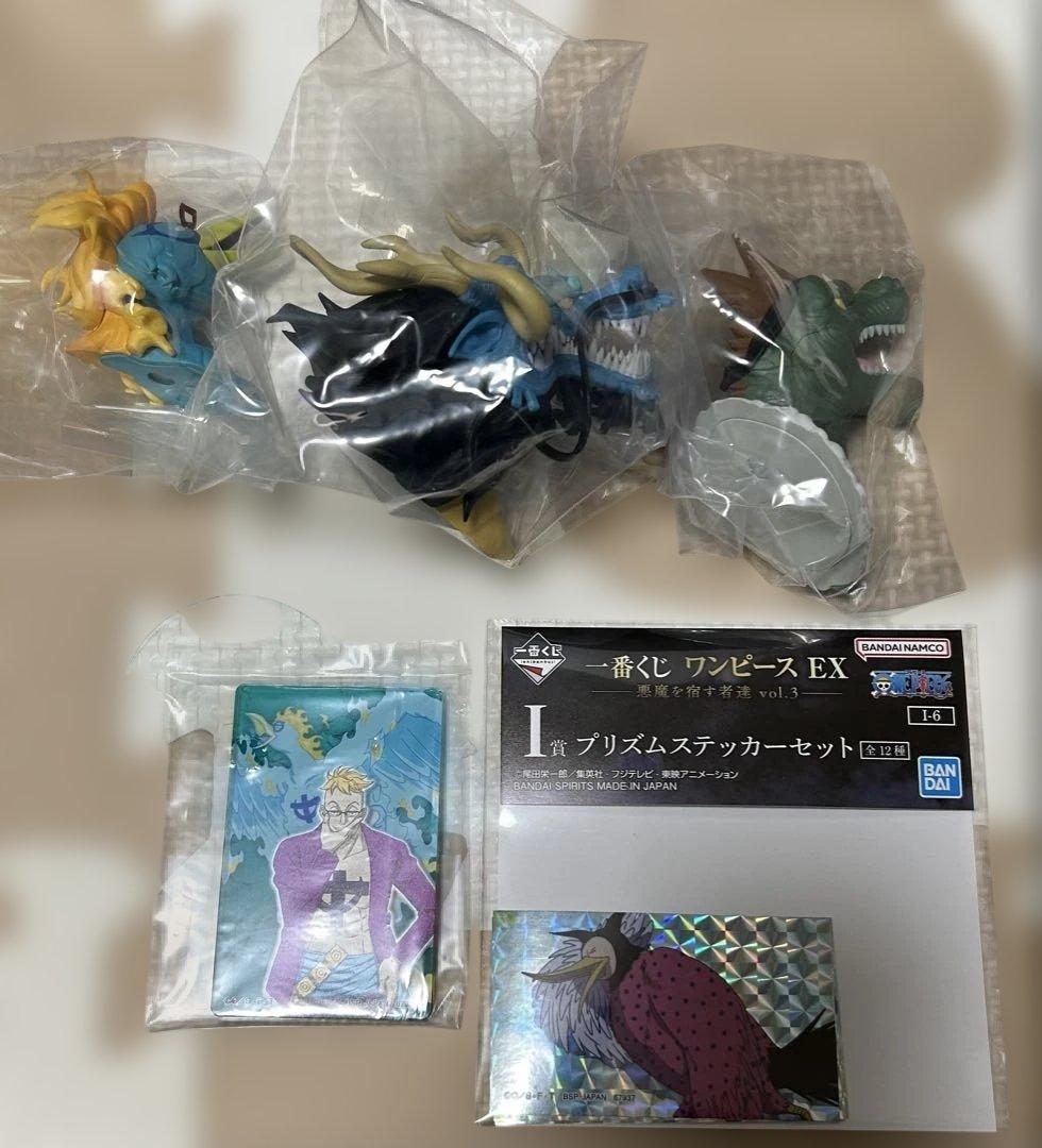 一番くじ　ワンピースEX 悪魔を宿す者達 魂豪示像 C賞、Ｆ賞、G賞、H賞、I賞