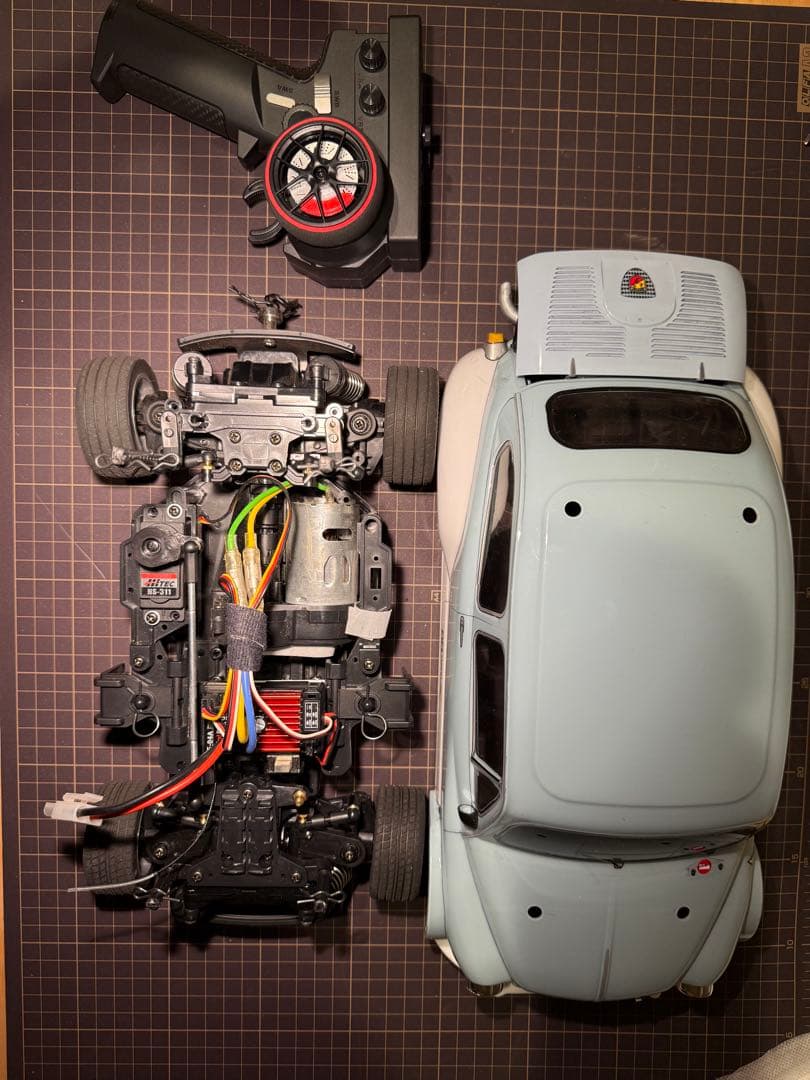 タミヤ MB-01 FIAT ABARTH 1000 ラジコン プロポセット - メルカリ