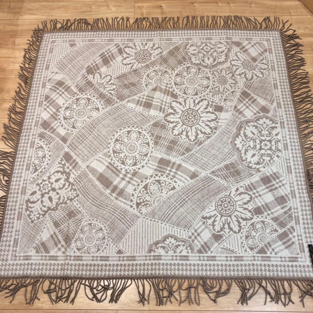 新品同様✨ロロピアーナ カシミヤ100% 大判ブランケット