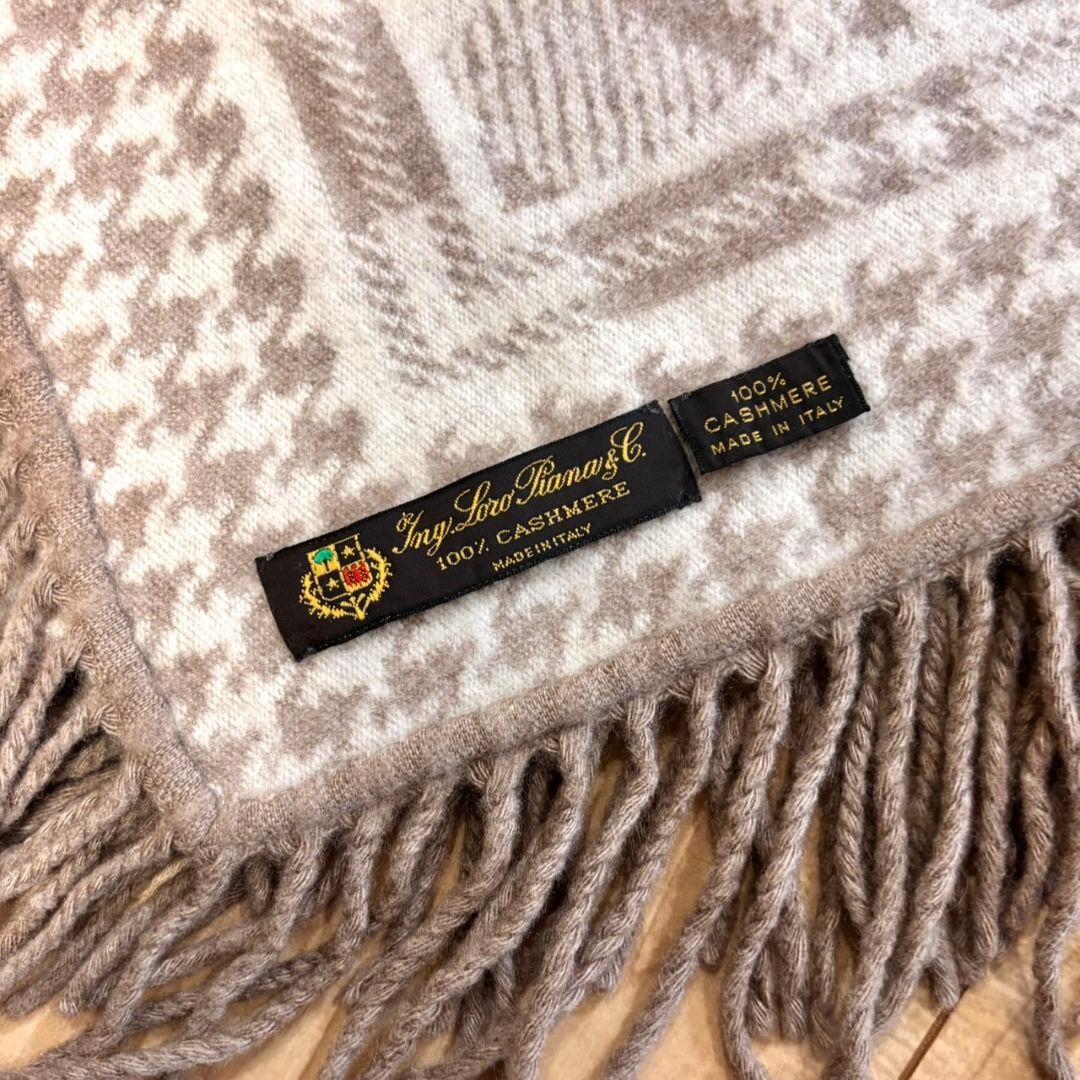 新品同様✨ロロピアーナ カシミヤ100% 大判ブランケット
