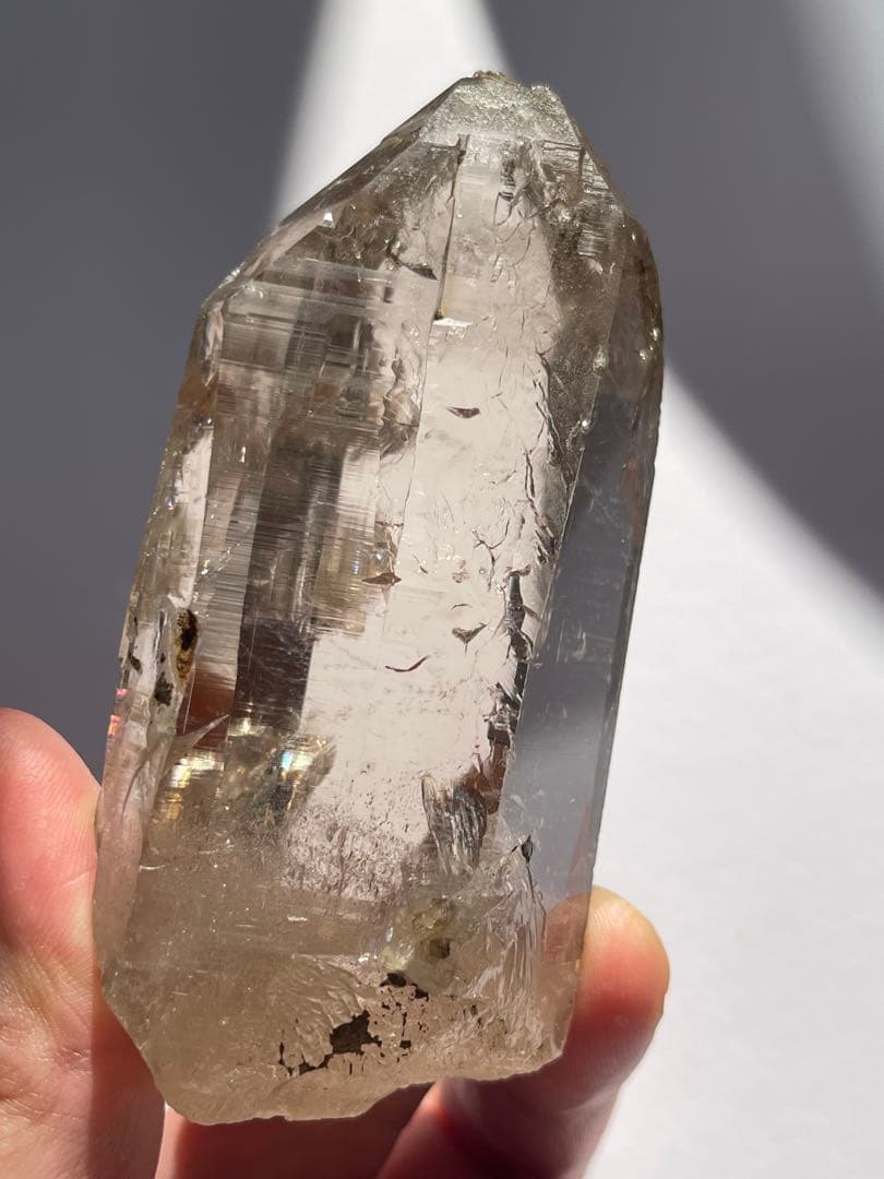 ガウリシャンカール　スモーキークォーツ　水晶