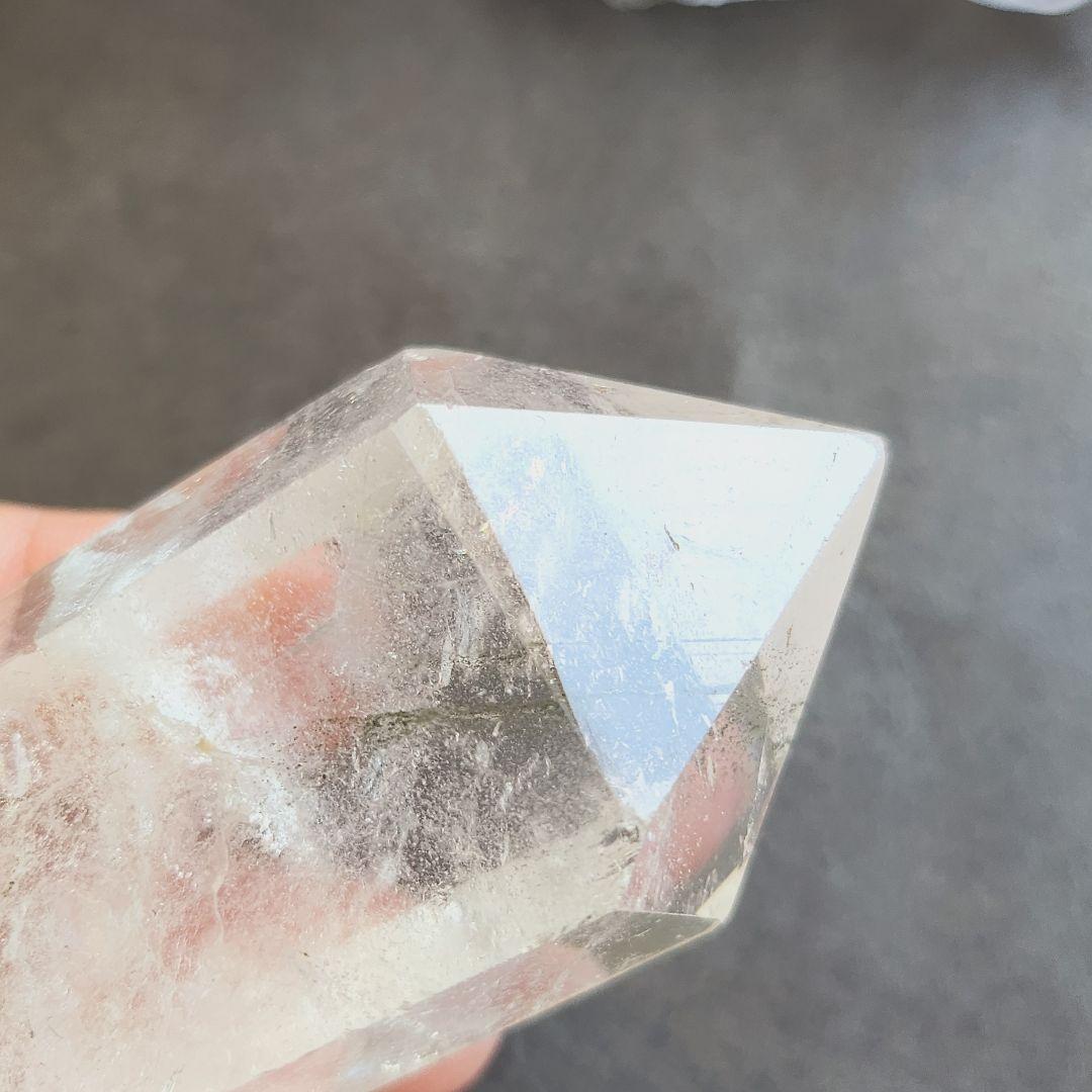 【1点のみ】 ヒマラヤ水晶 六角柱 ポイント ✩.*˚