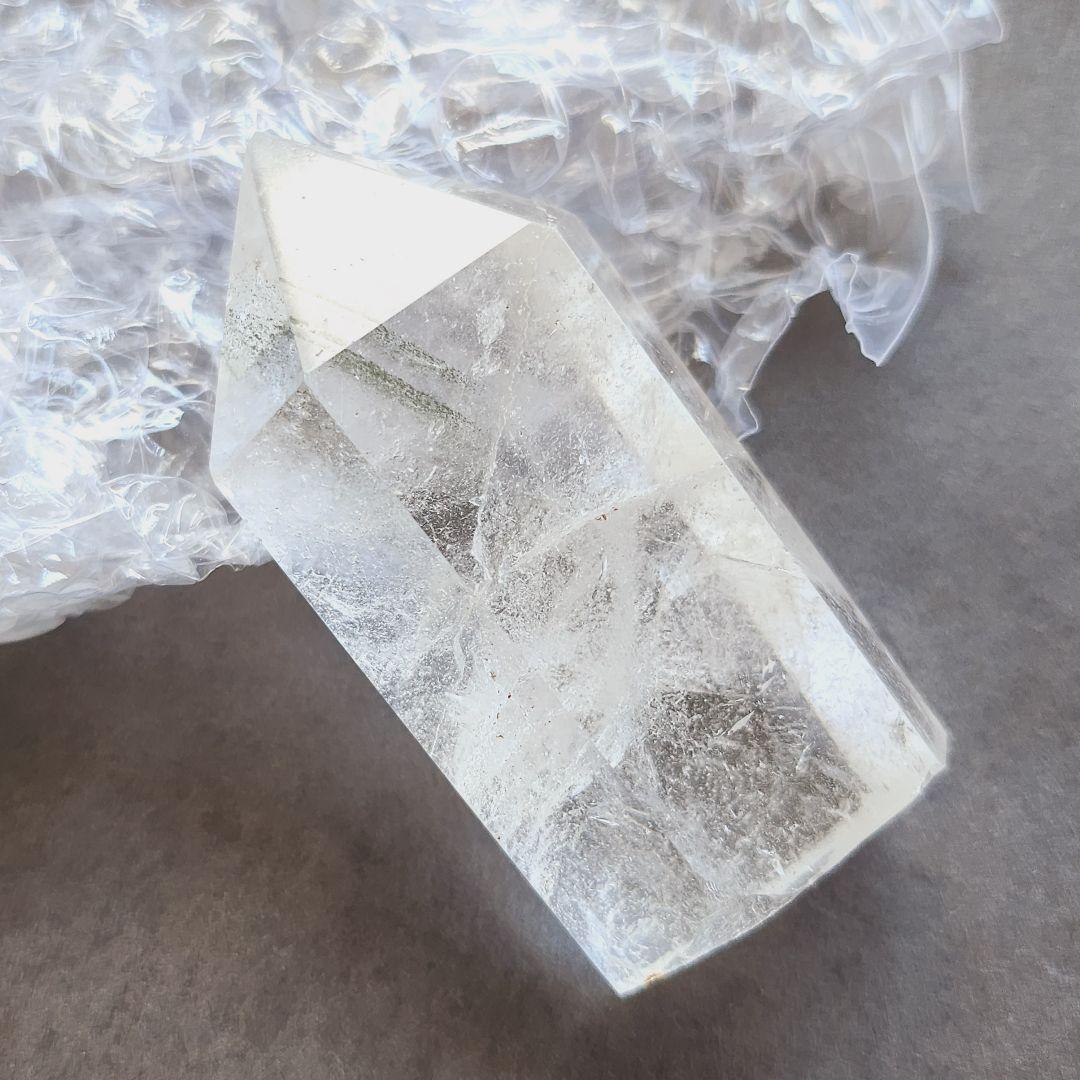 【1点のみ】 ヒマラヤ水晶 六角柱 ポイント ✩.*˚