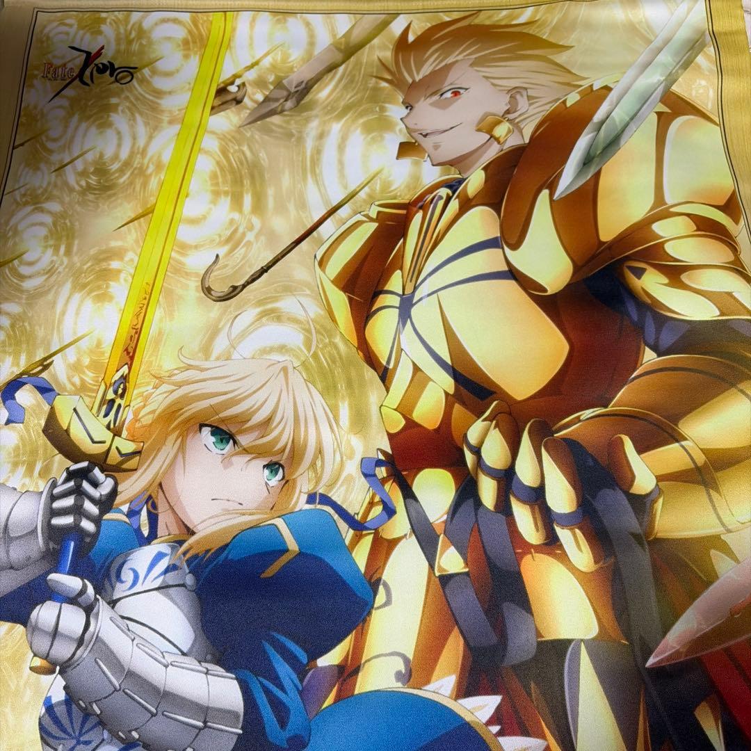 Fate/Zero セイバー アーチャー ギルガメッシュ タペストリー - メルカリ
