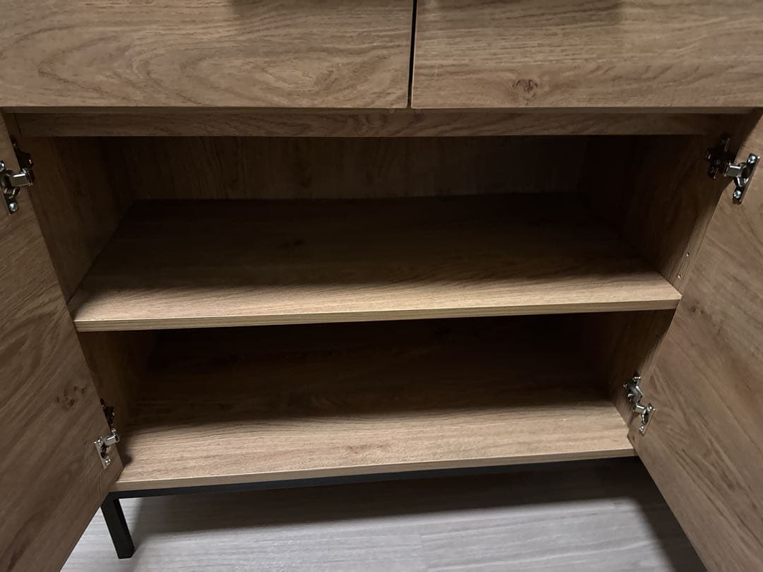 【値下げ】LOWYA ロウヤ シェルフ キャビネット チェスト 収納棚　美品