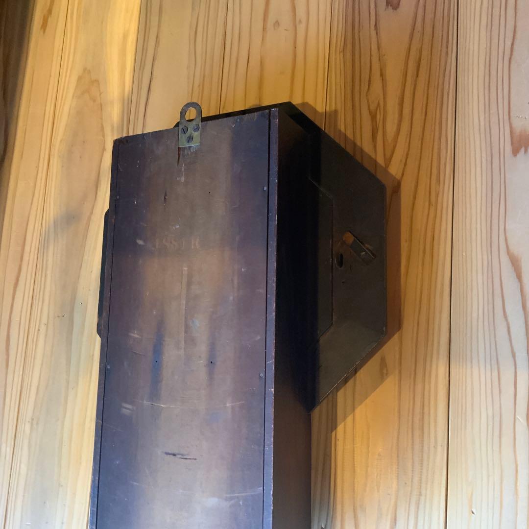 柱時計　掛け時計　ゼンマイ式ボンボン時計　手巻き式 SETH THOMAS