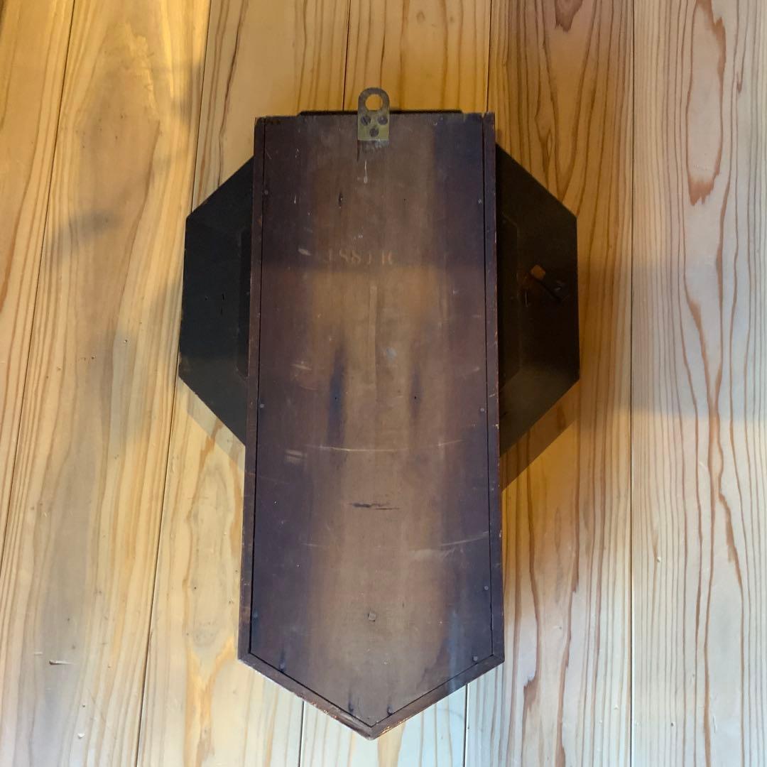 柱時計　掛け時計　ゼンマイ式ボンボン時計　手巻き式 SETH THOMAS