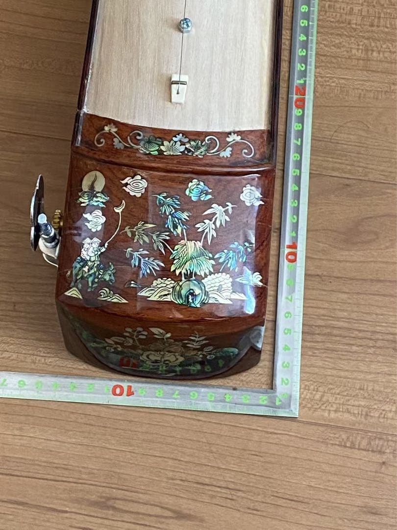 ベトナム民族楽器 ダンバウ ダン・バウ ー弦琴長106x11.5x高9.2cm