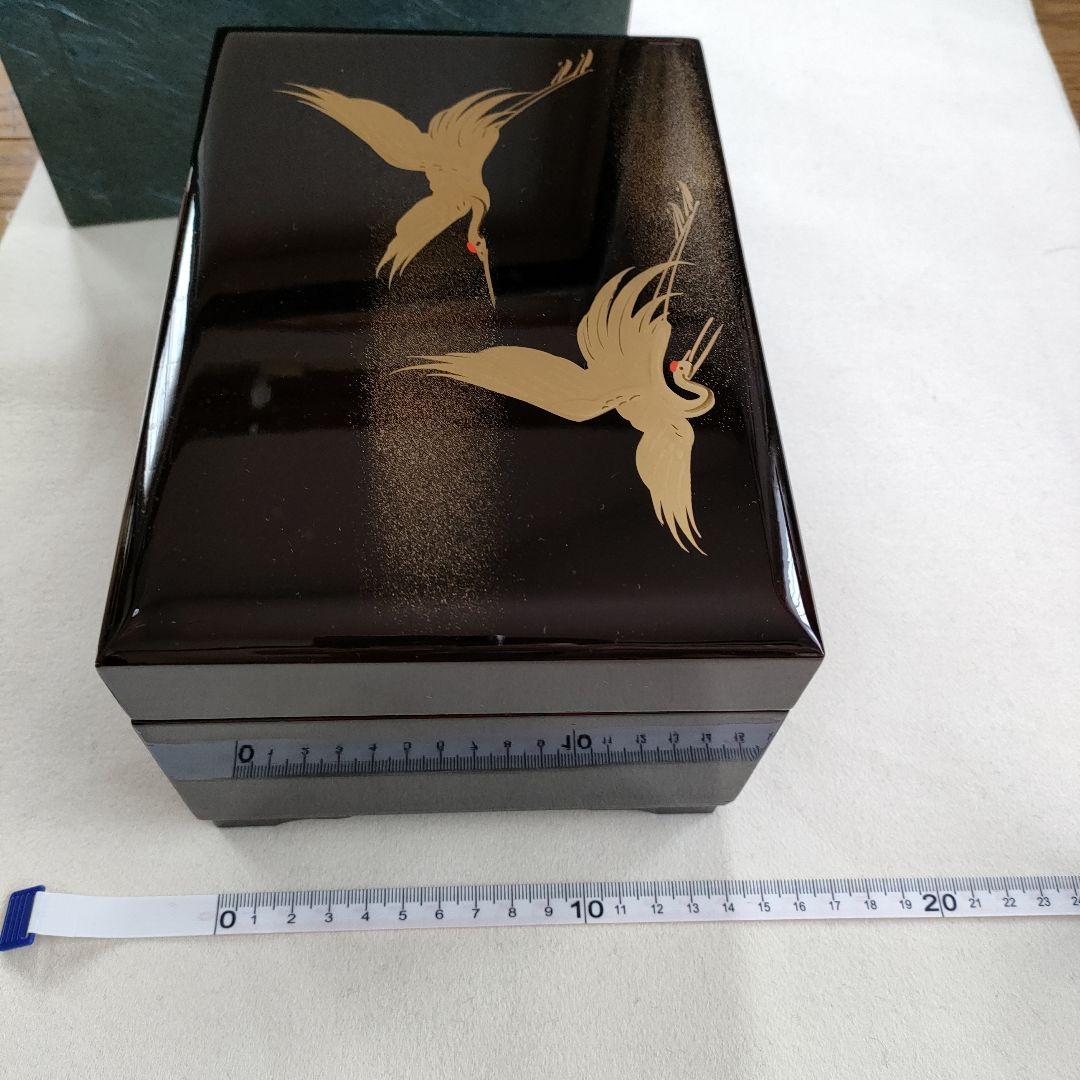 オルゴール付き漆器宝石箱