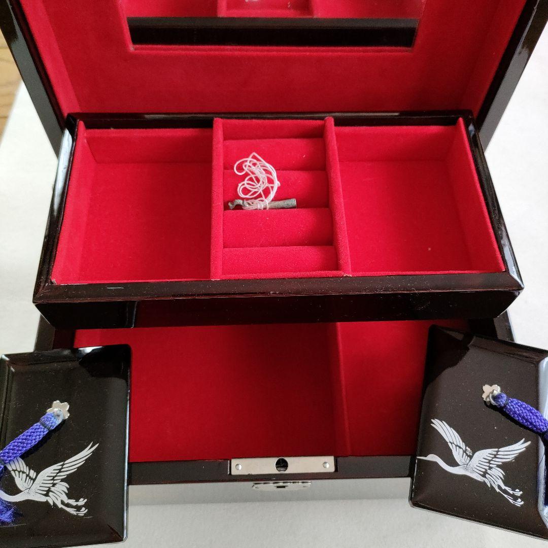 オルゴール付き漆器宝石箱