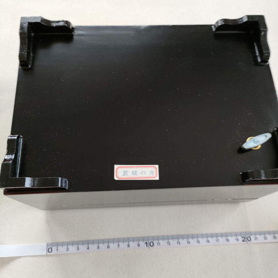 オルゴール付き漆器宝石箱