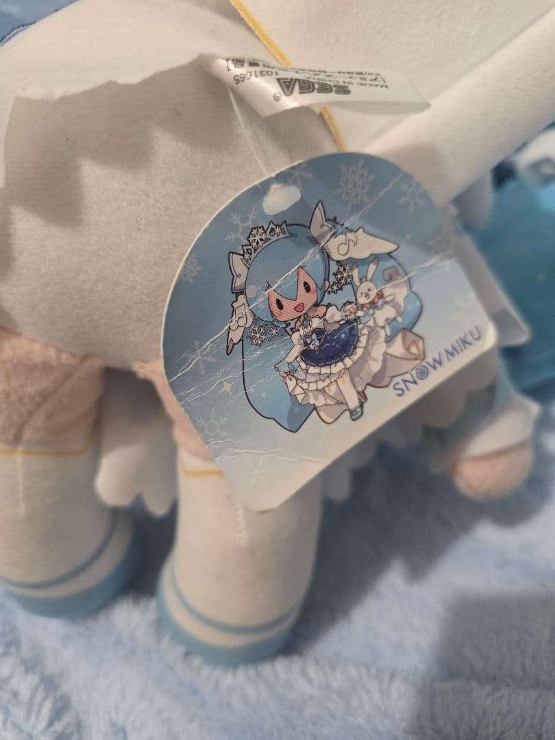 初音ミク ふわぷち ぬいぐるみ スノーミク  miku 2019