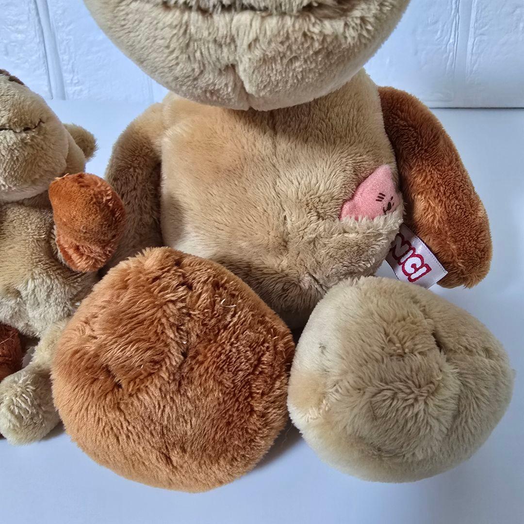 【匿名】NICI ニキ 犬 ぬいぐるみ 2点セット